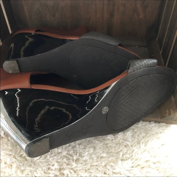 Jessica Simpson Shoes Women’s Size 11 M Heels Back Zip - Picture 5 of 8